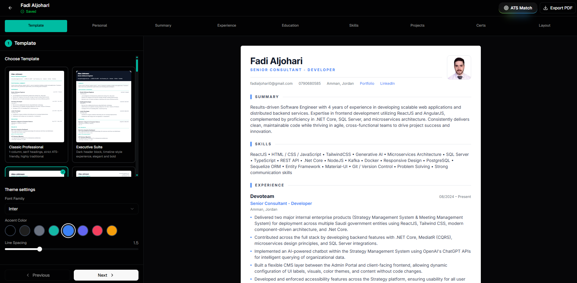 ResumeFlow - AI Resume Builder